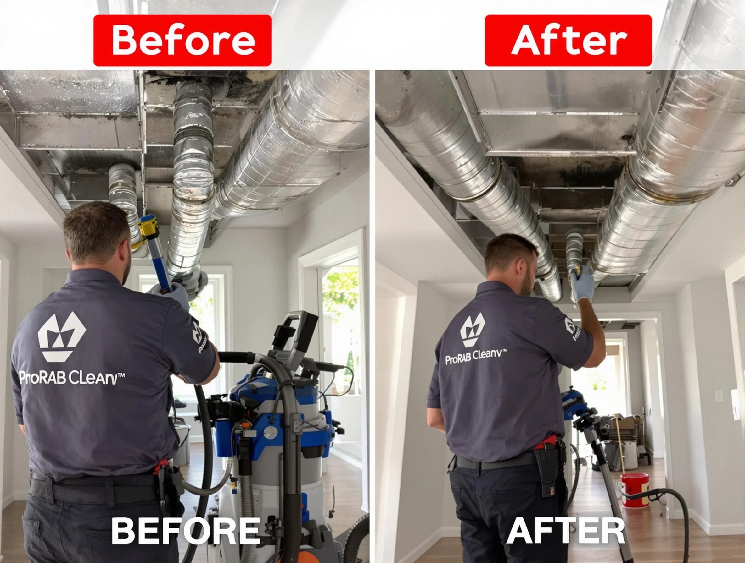 Bonanza Air Duct Cleaning expert performing thorough residential duct cleaning in a Bonanza home