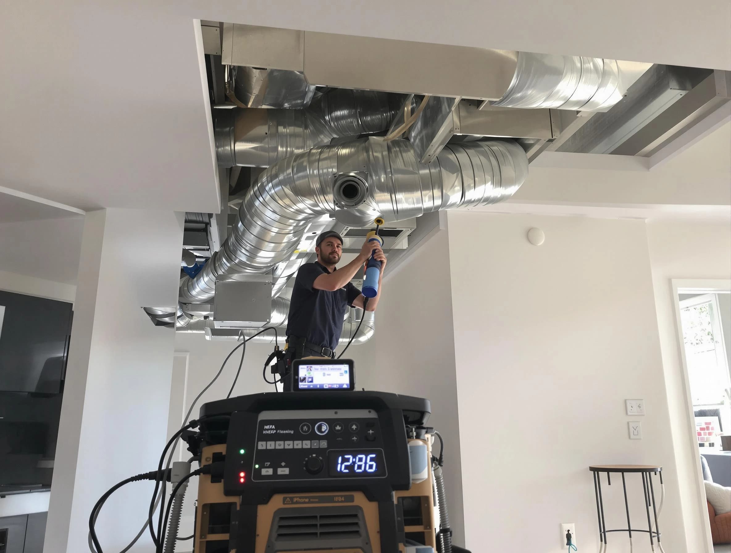 Advanced pure air duct cleaning by Bonanza Air Duct Cleaning in Bonanza