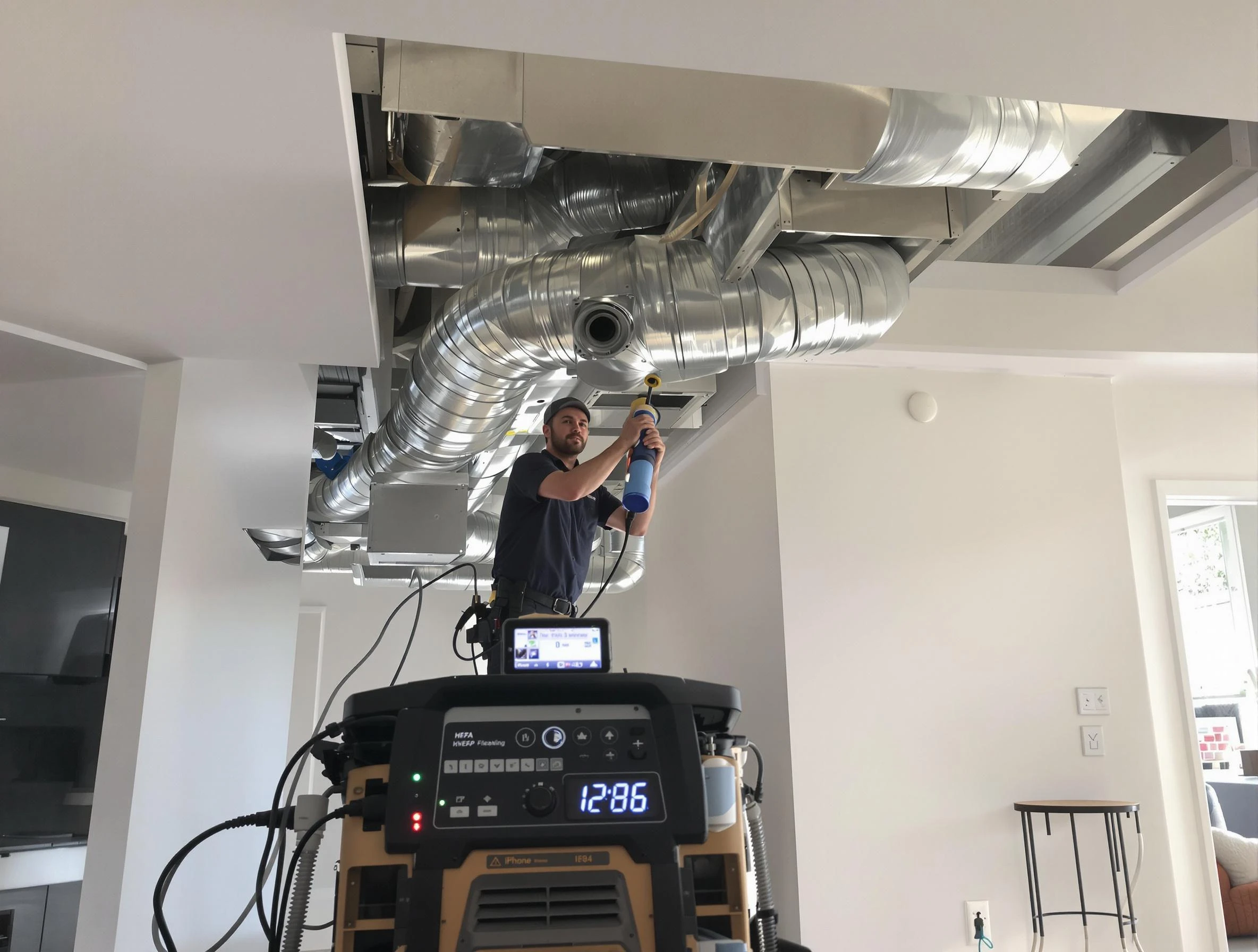 Advanced pure air duct cleaning by Bonanza Air Duct Cleaning in Bonanza